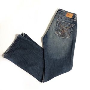 BKE Star 20 Jeans Size 27 L 28 ( altered) READ